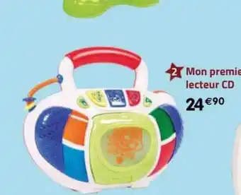 La Grande Récré Mon premier lecteur cd offre