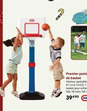 La Grande Récré Premier panier de basket offre