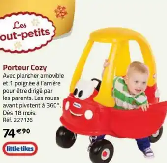 La Grande Récré Porteur cozy offre