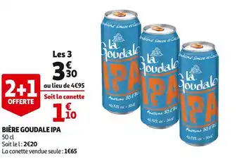 Auchan Supermarché La goudale bière ipa offre
