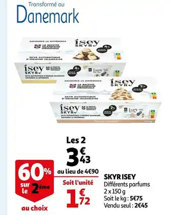 Auchan Isey skyr offre