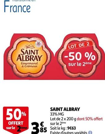 Auchan Saint albray saint albray offre