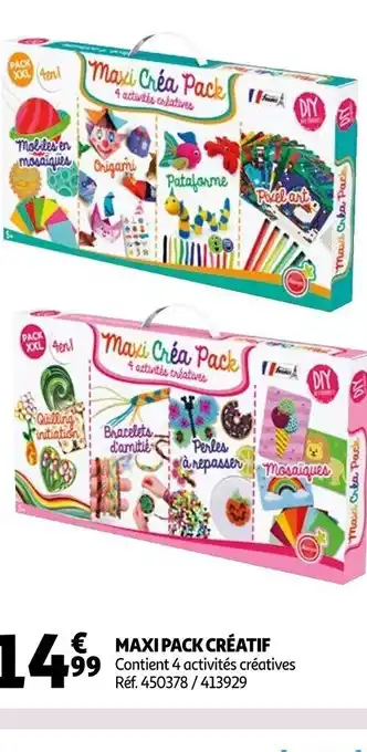 Auchan Maxi Pack Creatif offre