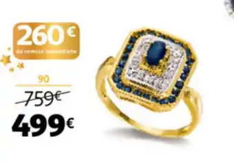 Auchan Bague or 750 Millièmes offre