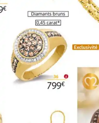 Auchan Bague or 750 Millièmes offre