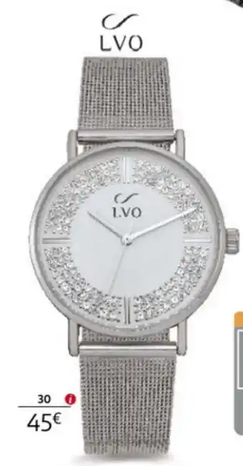 Auchan Montre LVO Femme Strass offre