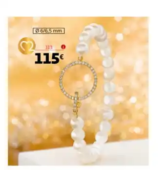 Auchan Bracelet or 375 Millièmes offre
