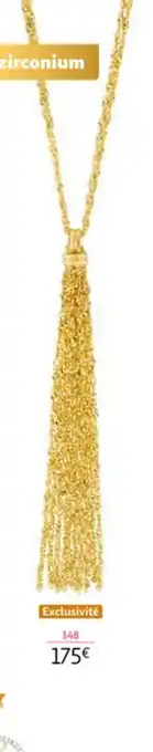 Auchan Collier or 375 Millièmes offre