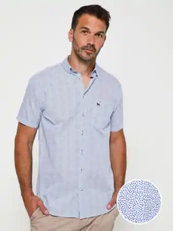 Julie Guerlande Chemise manches courtes à revers - blanc offre
