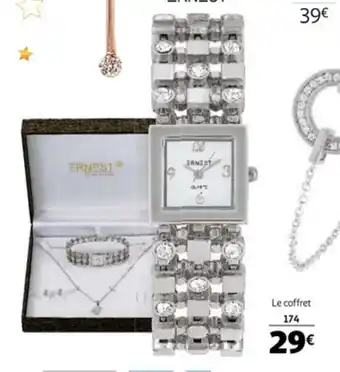 Auchan Coffret Montre Ernest offre
