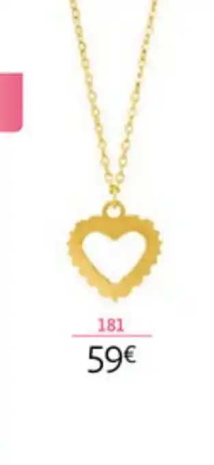 Auchan Collier or 375 Milliemes offre