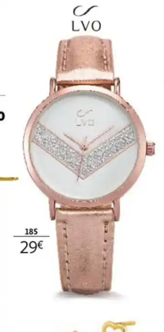 Auchan Montre LVO Junior Rose offre