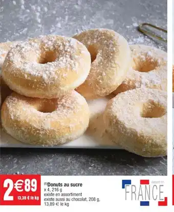 Cora x Carrefour Donuts Au Sucre offre