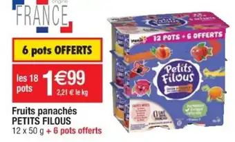 Cora x Carrefour Fruits Panaches Petits Filous offre