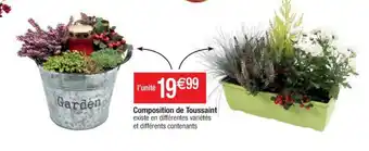Cora x Carrefour Composition De Toussant offre