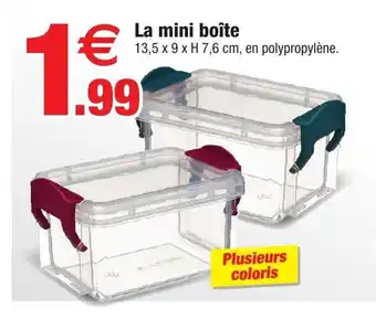 Bazarland La Mini Boite offre