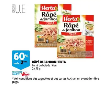 Râpé de Jambon Herta