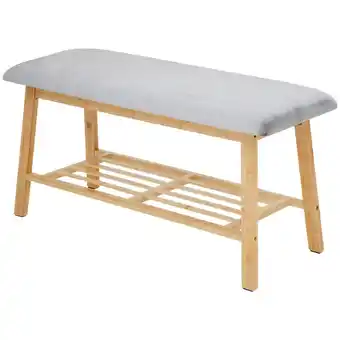 Action Banquette en bambou avec fourrure offre