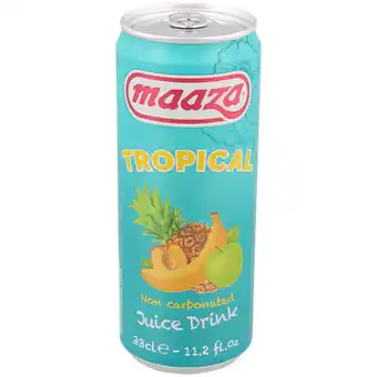 Action boisson aux fruits Tropical Maaza offre