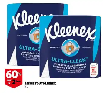Auchan Essuie Tout Kleenex offre