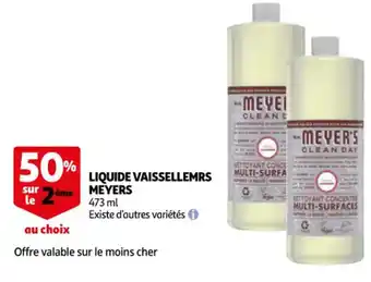 Auchan Liquide Vaisselemrs Mèyers offre