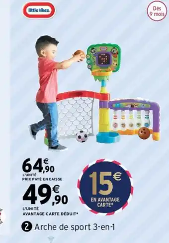 Intermarché Hyper Arche en Sport 3-en-1 offre
