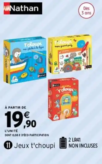 Intermarché Hyper Jeux t'Choupi offre