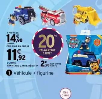 Intermarché Hyper Véhicule + Figurine offre