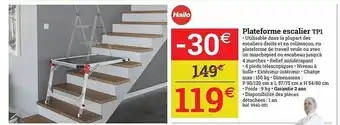 Plateforme escalier tp1 hailo