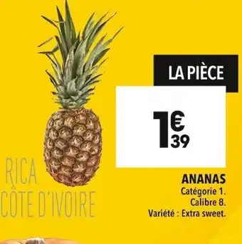 Supeco Ananas offre