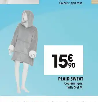 Supeco Plaid Sweat offre