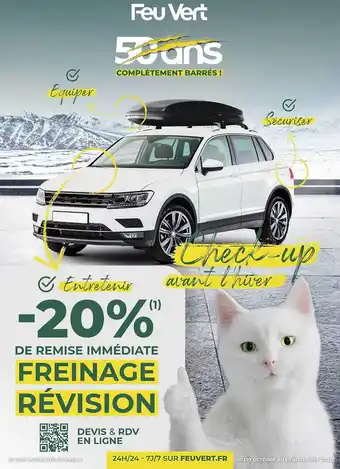 Feu Vert Freinage révision offre