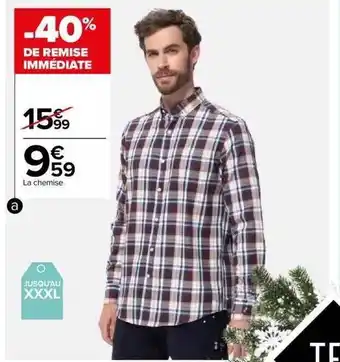 Carrefour La chemise offre