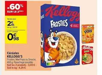 Céréales kellogg's