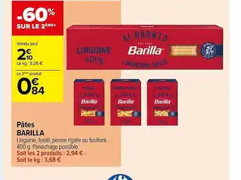 Pâtes barilla