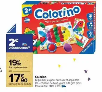 Carrefour Market Colorino ravensburger offre
