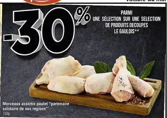 Géant Casino Morceaux assortis poulet offre