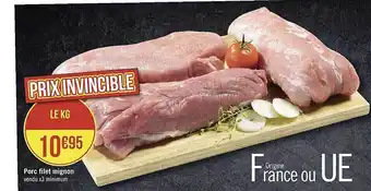 Géant Casino Porc filet mignon offre
