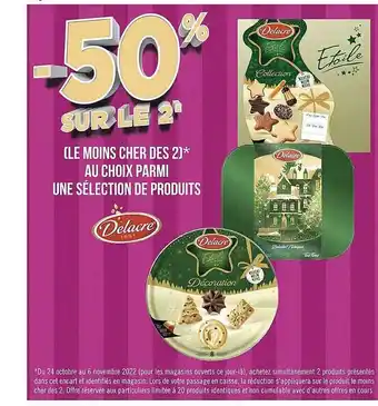 Géant Casino Produits delacre offre