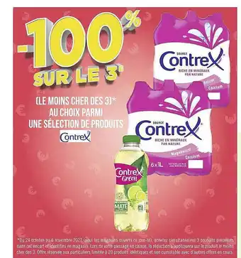 Géant Casino Produits contrex offre