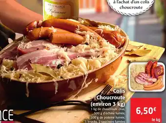 Colruyt Colis Choucroute offre