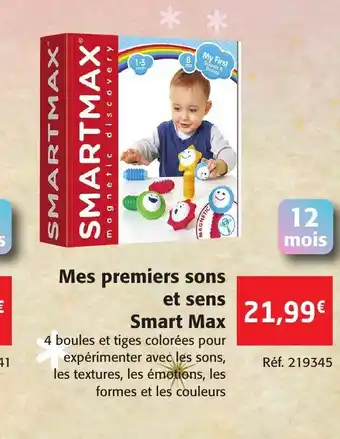 Colruyt Mes Premiers Sons Et Sens Smart Max offre