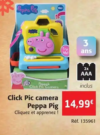 Click Pic Camera Peppa Pig