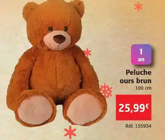 Colruyt Peluche Ours Brun offre