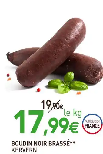 naturéO Kervern boudin noir brassé offre