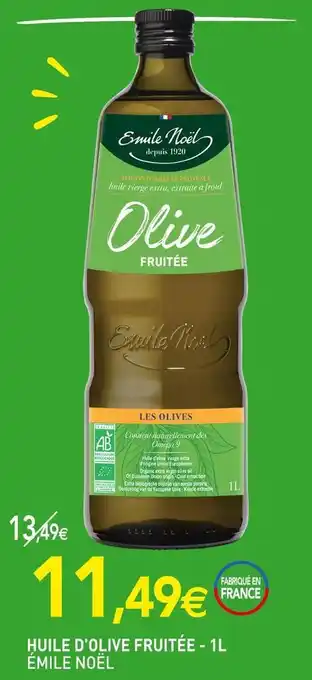 naturéO Émile noël huile d'olive fruitée - 1l offre