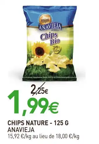 naturéO Anavieja chips nature offre