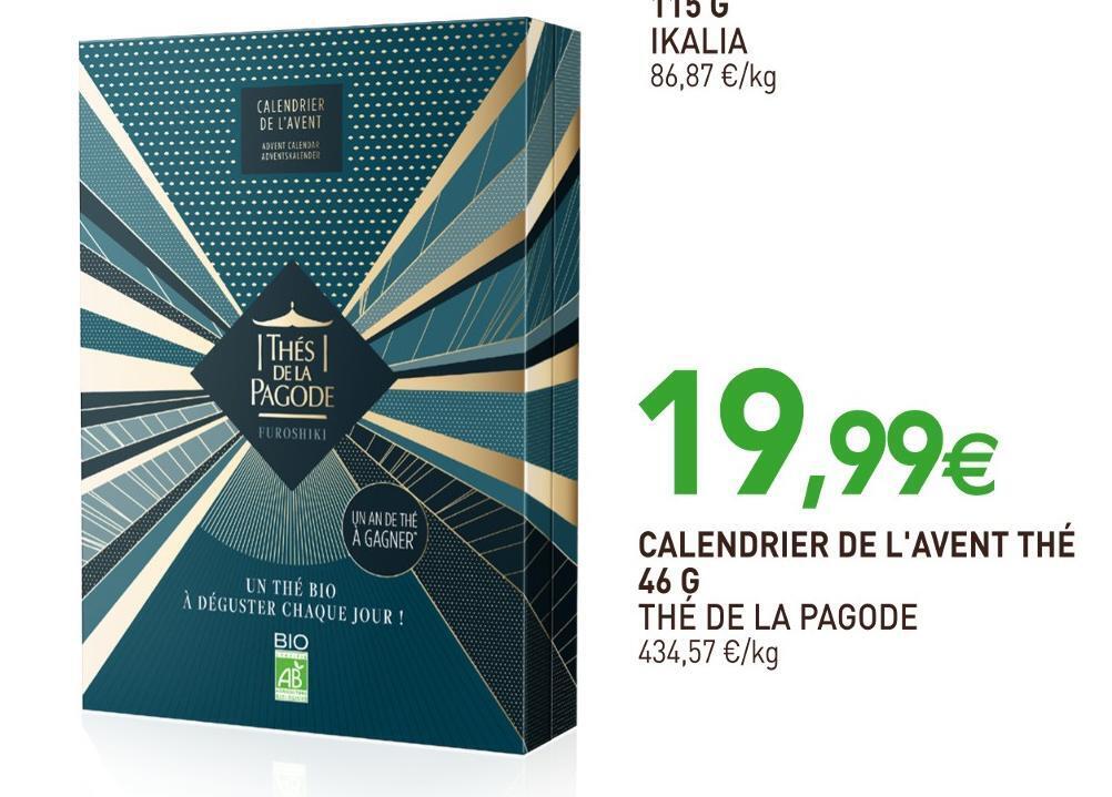 The De La Pagode Calendrier De L'avent 
