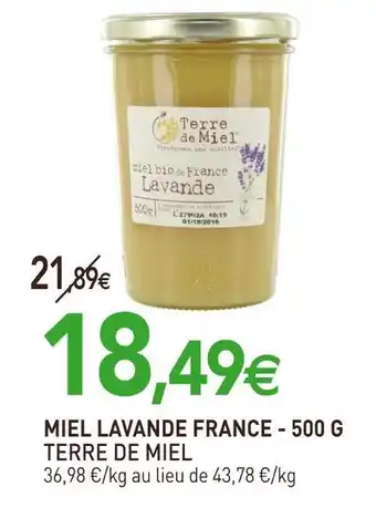 naturéO Terre de miel miel lavande france offre