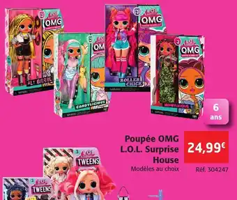 Poupée OMG L.O.L Surprise House